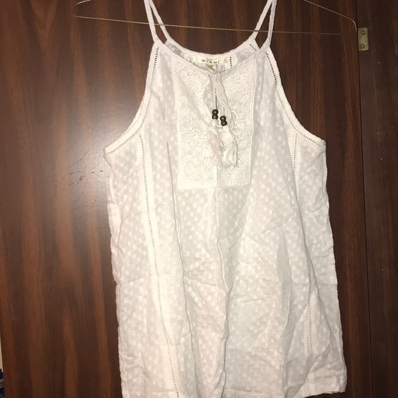 miami Tops - White tank top